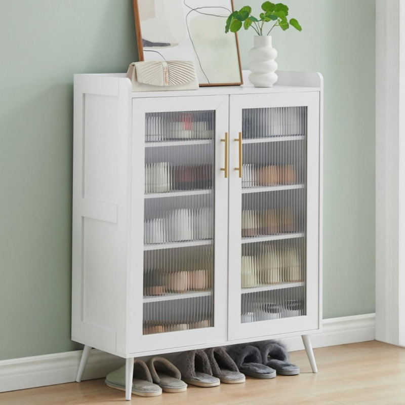 Wayfair shoe rack white top